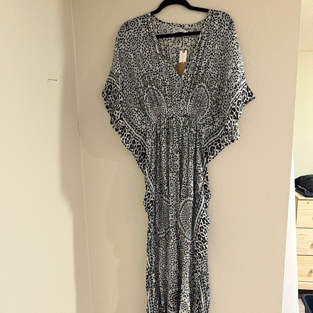 Anthropologist flowy maxi dress